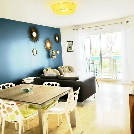 T3, Vue Mer,piscine, Garage Apartamento *