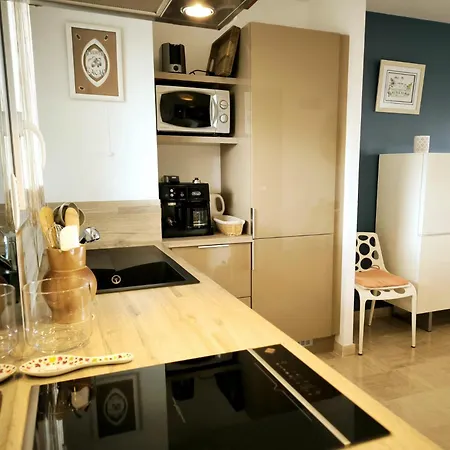 T3, Vue Mer,piscine, Garage Apartamento